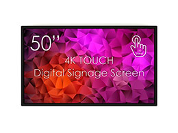 SWEDX 50 tum pekskärm / 4K in 4K out