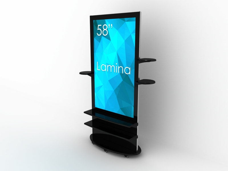 SWEDX Lamina 58 tum - 4K in 4K out - Svart