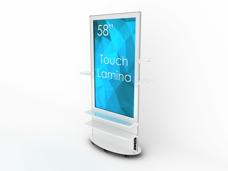 SWEDX Touch Lamina 58 tum - 4K in 4K out - Vit