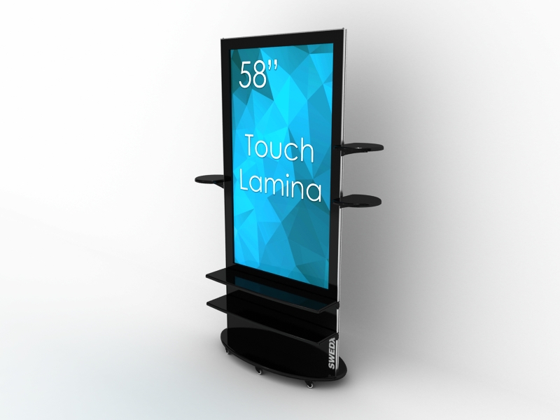 SWEDX Touch Lamina 58 tum - 4K in 4K out - Svart