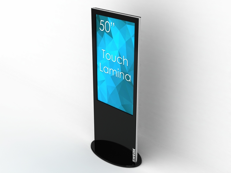 SWEDX Touch Lamina 50 tum - 4K in 4K out - Svart