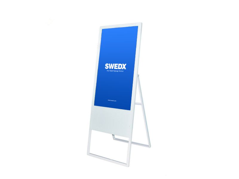 SWEDX 32\" Sandwich Board Weiß FHD