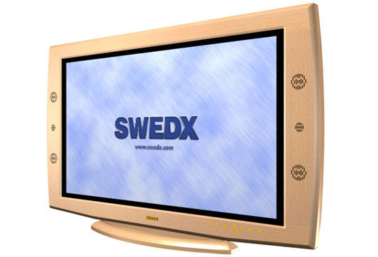 DEMO SWEDX 101 cm (40 Zoll) Full-HD LCD-TV. Buchenholz.